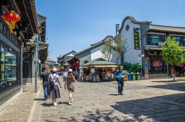 Kunming Yunnan, Çin yer almaktadır Yunnan milletlerden Köyü doğal görünümü
