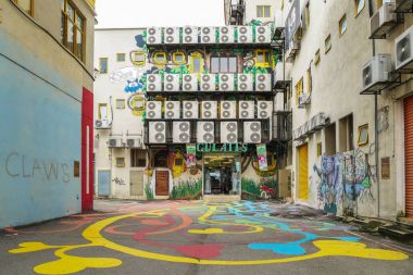 Shah Alam, Malezya ünlü sokak sanatı.