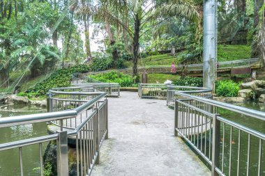 Kuala Lumpur kuş Parkı doğal görünümünü, aynı zamanda 