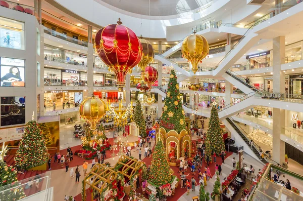 Kuala Lumpur Malasia Diciembre 2017 Decoración Navidad Pabellón Kuala Lumpur — Foto de Stock