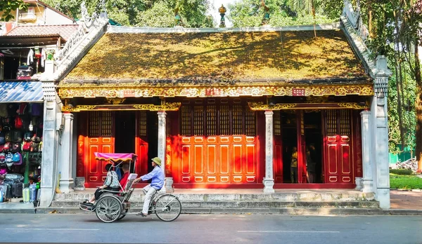 Hanoi Vietnam November 2017 Vesz Egy Utazás Hogy Feltárják Ezen — Stock Fotó