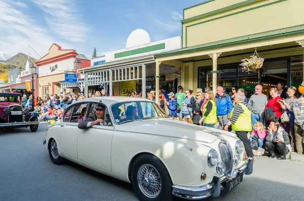 Arrowtown Nya Zeeland April 2016 Det Parad Händelse Arrowtown Hösten — Stockfoto