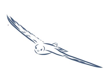 Boyama kitabı için siyah-beyaz bir vektör. vektör