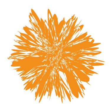 Arkaplanda parlak flaşın, patlamanın veya patlamanın vektör çizimi