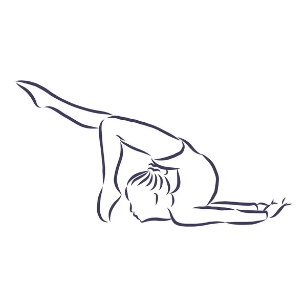 Chakrasana Stock Illustrations, Cliparts and Royalty Free Chakrasana Vectors