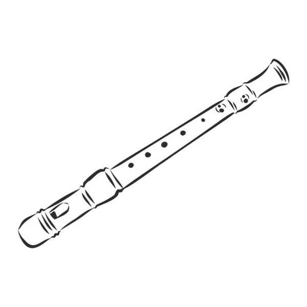 Vector Sketch Flauta vector, gráfico vectorial © nikiteev imagen #42906939