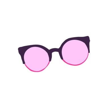 Güneş gözlüğü vektör illüstrasyonu 3D gerçekçi