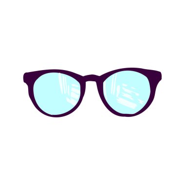 Güneş gözlüğü vektör illüstrasyonu 3D gerçekçi