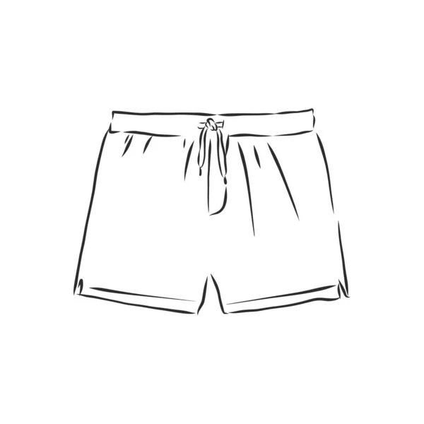 短裤的矢量图解 — 图库矢量图片