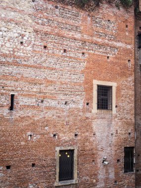 Castelvecchio - İtalya Verona 'daki Eski Kale.