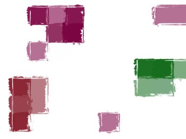 Renkli çizim kareleri olan arkaplan dokusu duvarı