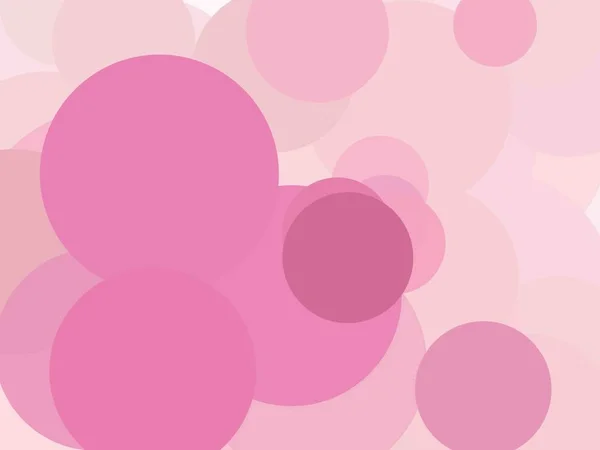 Watercolor Pink Circles Grainy Texture Pattern Background — 스톡 사진