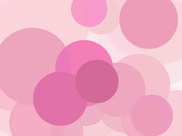 Pink Circles Watercolor Pattern Grainy Texture Background — 스톡 사진