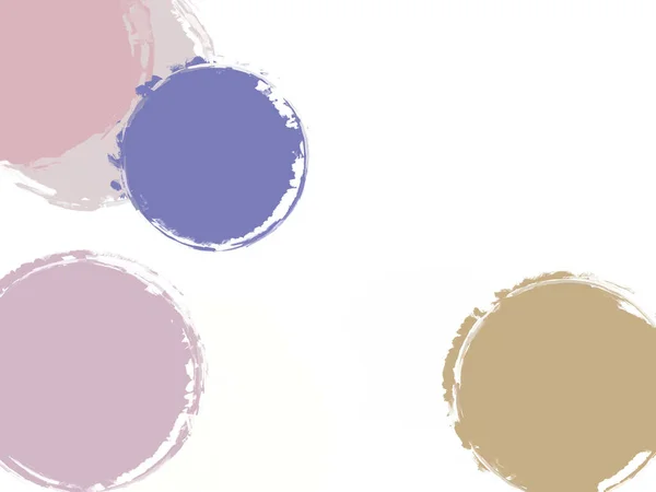 Purple Pink Beige Watercolor Circles Grainy Texture Pattern Background — 스톡 사진