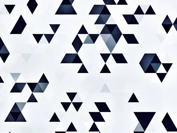 Abstrakcyjny Geometryczny Wzór Tła Kolorowymi Wielokątami — Zdjęcie stockowe
