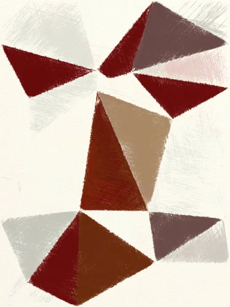 Kleurrijk Polygon Patroon Met Een Ruwe Textuur Achtergrond Mooie Geometrische — Stockfoto