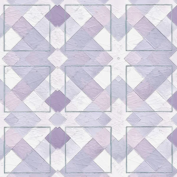 Karo Geometrischer Farbverlauf Hintergrund Quadrate Formen Nahtlose Muster — Stockfoto
