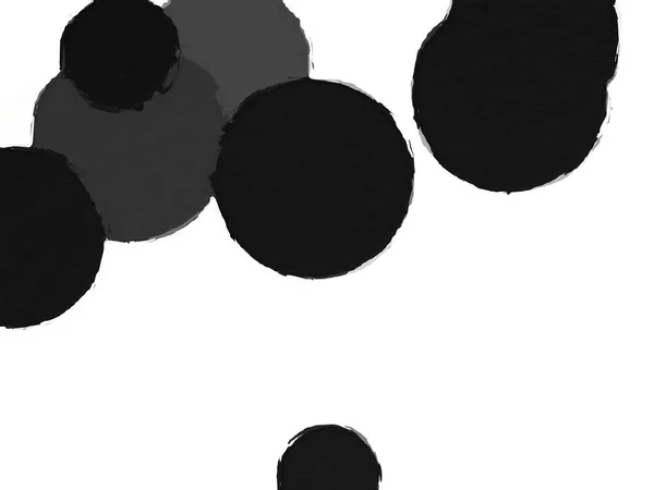 Černobílý Kruhový Vzor Drsným Texturou Pozadí Stěna Textury Pozadí Prostor — Stock fotografie