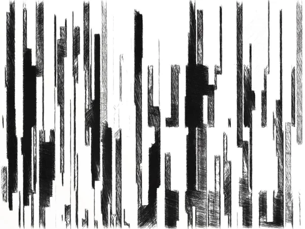 Monochrome Lijnen Afbeelding Bevat Een Effect Zwart Wit Tinten Oppervlak — Stockfoto