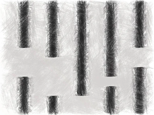Lignes Monochromes Image Comprend Effet Les Tons Noir Blanc Surface — Photo