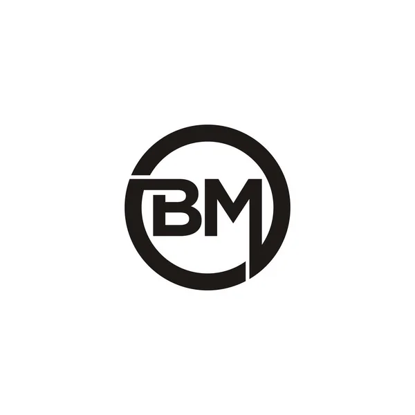 Bm字母图标设计模板元素 — 图库矢量图片