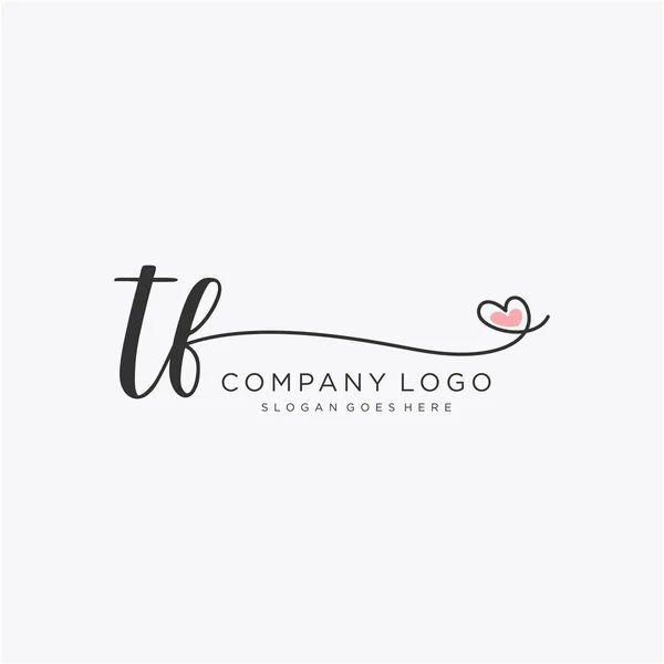Исходный Почерк Логотипа Кругом Тонкий Дизайн Рукописного Логотипа Моды Команды — стоковый вектор