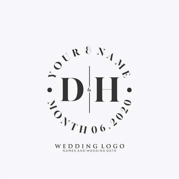 Wedding Monogram Design, YL Initials Logo