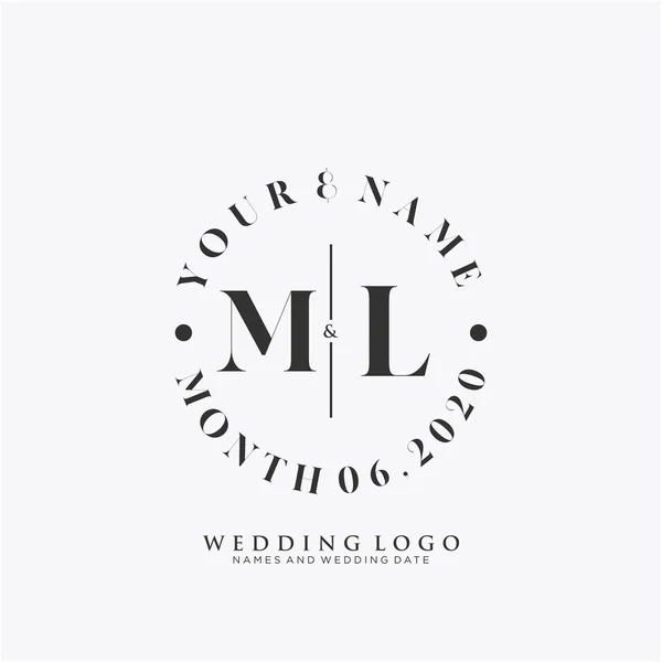 m&m wedding logo