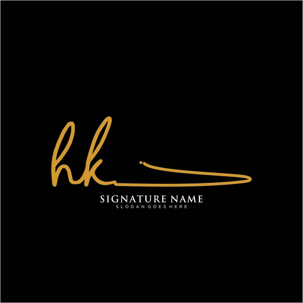 Hk Initialsストックベクター ロイヤリティフリーhk Initialsイラスト Depositphotos