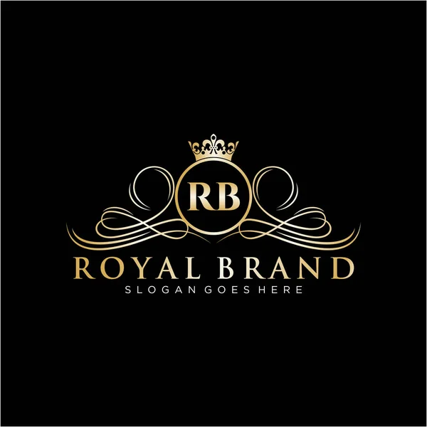 Буква Initial Luxury Brand — стоковый вектор