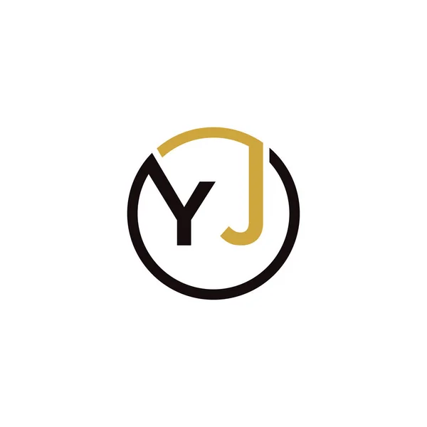 Buchstabe Logo Symbol Design Template Elemente — Stockvektor
