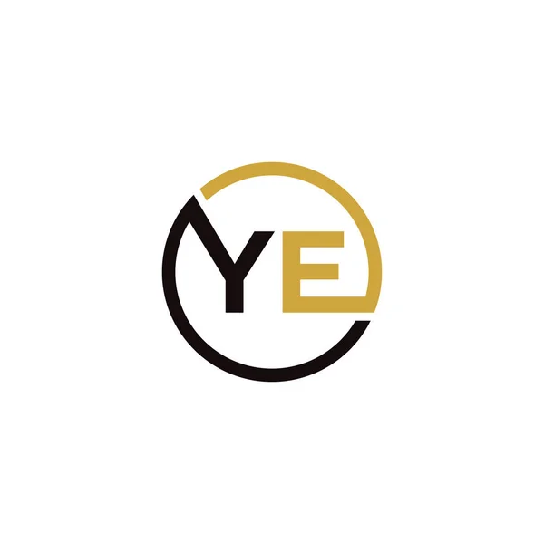 Letra Logotipo Icono Diseño Elementos Plantilla — Vector de stock