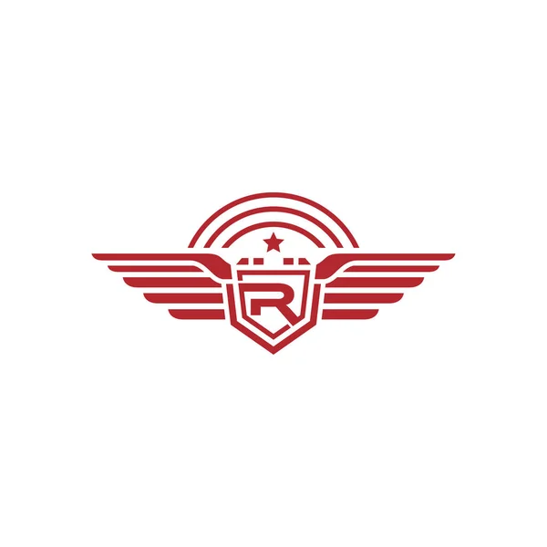 Éléments Modèle Conception Icône Logo Lettre — Image vectorielle