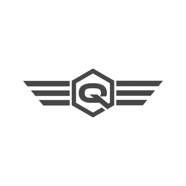 Symbolen För Brevets Logotyp — Stock vektor