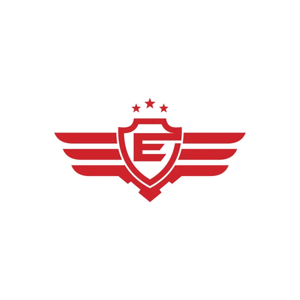 Ikona Logo Litery Elementy Szablonu — Wektor stockowy