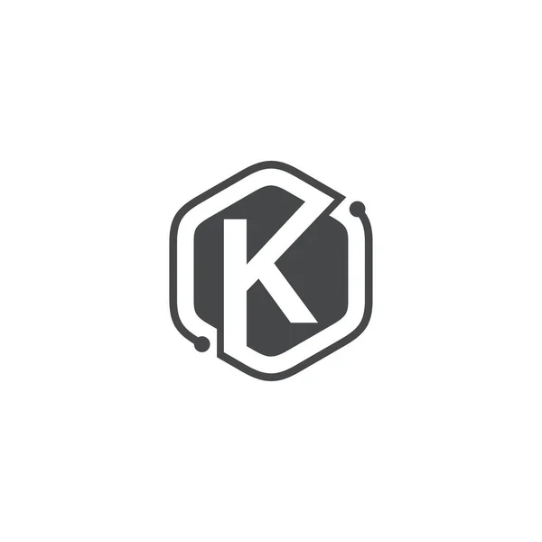 Brev Logo Ikon Design Skabelon Elementer – Stock-vektor