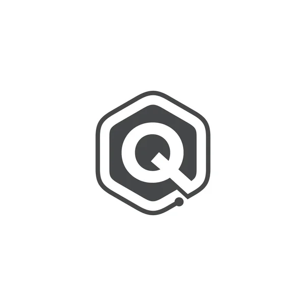 Q字母图标设计模板元素 — 图库矢量图片