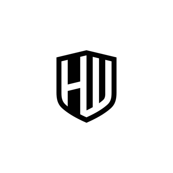 Harf Logo Tasarım Şablon Elementleri — Stok Vektör