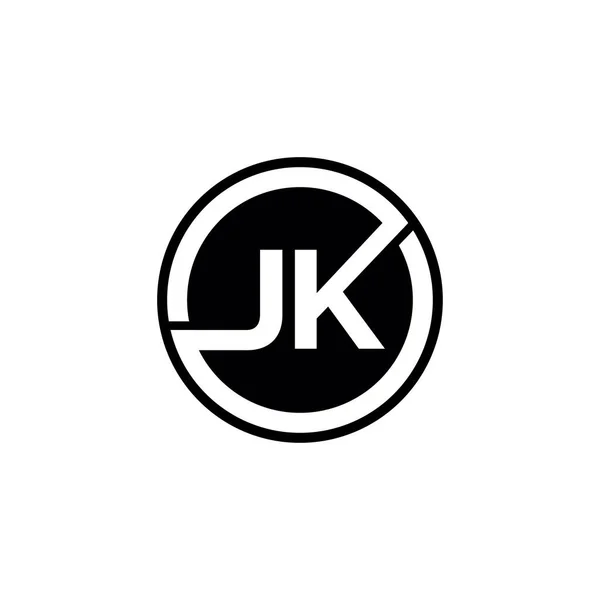 Jk字母图标设计模板元素 — 图库矢量图片