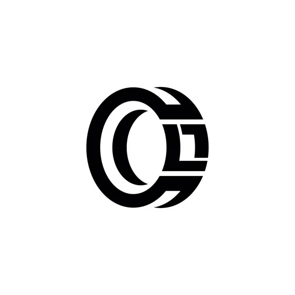 Ikona Logo Litery Elementy Szablonu Projektu — Wektor stockowy