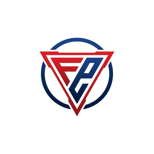 Letra Logotipo Icono Diseño Elementos Plantilla — Archivo Imágenes Vectoriales