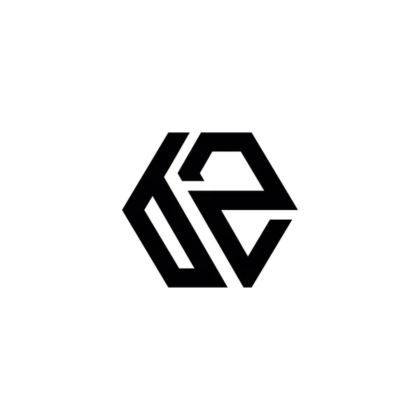 Letter Logo Ícone Design Modelo Elementos —  Vetores de Stock