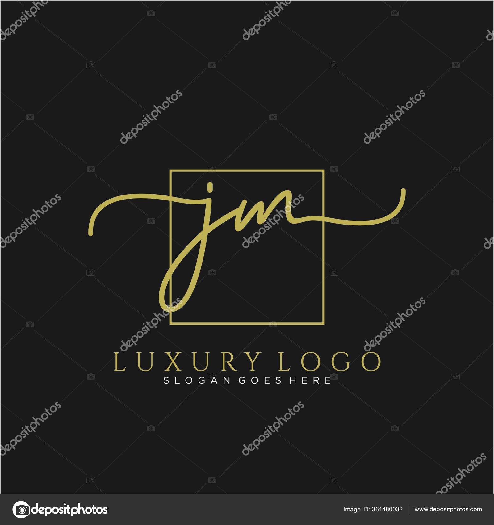 Initial VL handwriting logo with circle template vector logo of