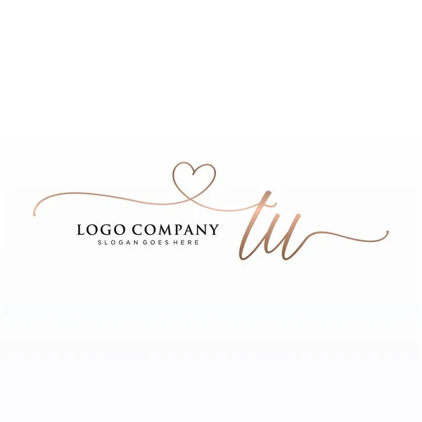 Tu Initialストックベクター ロイヤリティフリーtu Initialイラスト Depositphotos