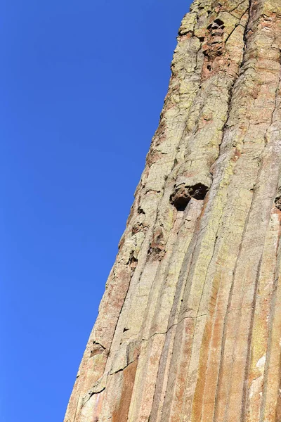 Diavoli Torre formazioni rocciose sfondo naturale . — Foto Stock