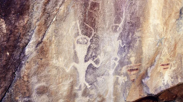 Petroglify w dinozaura National Monument, Utah, Stany Zjednoczone Ameryki — Zdjęcie stockowe