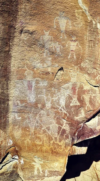 Petroglifler dinozor Ulusal Anıtı, Utah, ABD — Stok fotoğraf