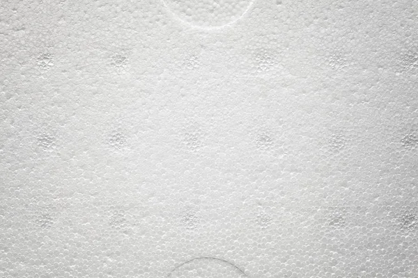 High quality close up picture of white polystyrene foam. — Stock Photo, Image