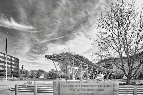 Exterior do Salt Lake City Edifício de Segurança Pública . — Fotografia de Stock