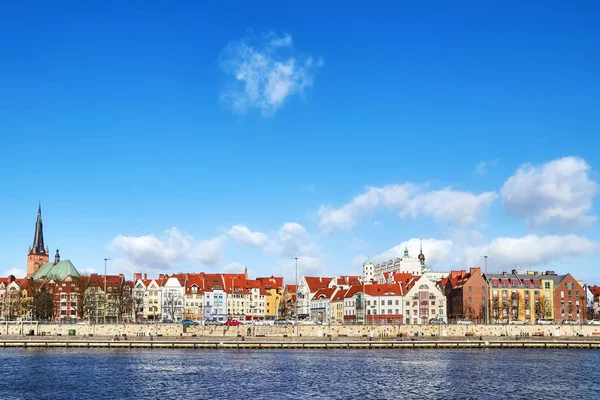 Picture of Szczecin city waterfront view, Poland. — Stock Photo, Image